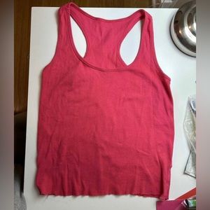 Pink tank top in size small!! in good condition
